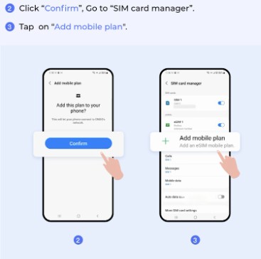 Step 2: Confirm and Add Mobile Plan